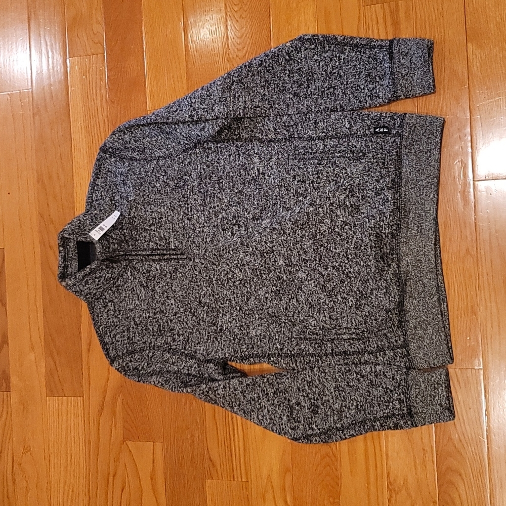 Men's zip neck sweater